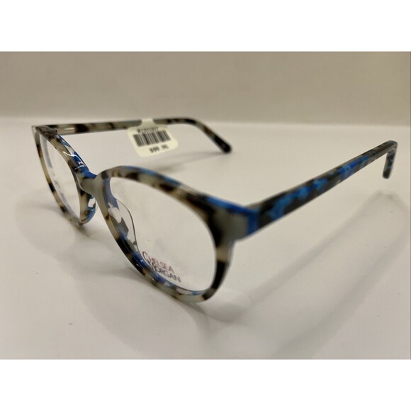 Chelsea Morgan Eyeglasses CMM7002 Tortoise Designer Frames Only  Brown 48-17-135